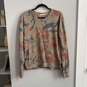 Threads 4 Thought Pink and Tan Sweatshirt